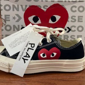 Converse Chuck Taylor Comme des Garcons PLAY Low Top Canvas Sneaker